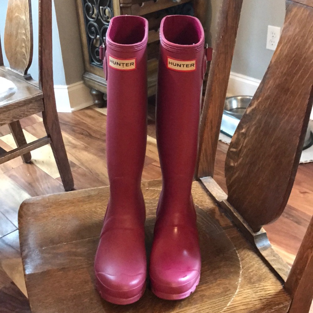 Women's Hunter Boots Size 5
